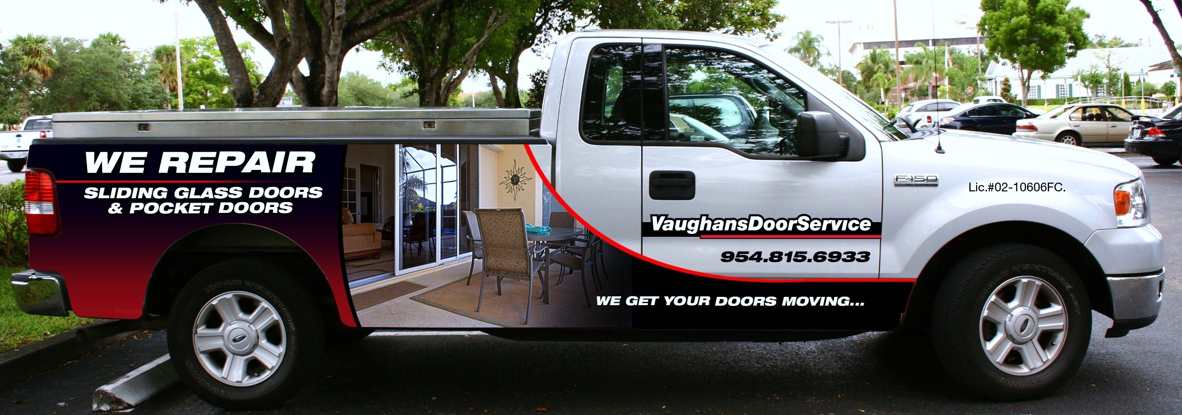 Logo for Vaughans Door Service