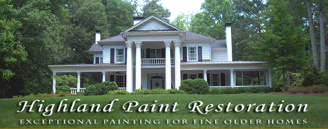 Logo for HIGHLAND PAINT RESTORATION
