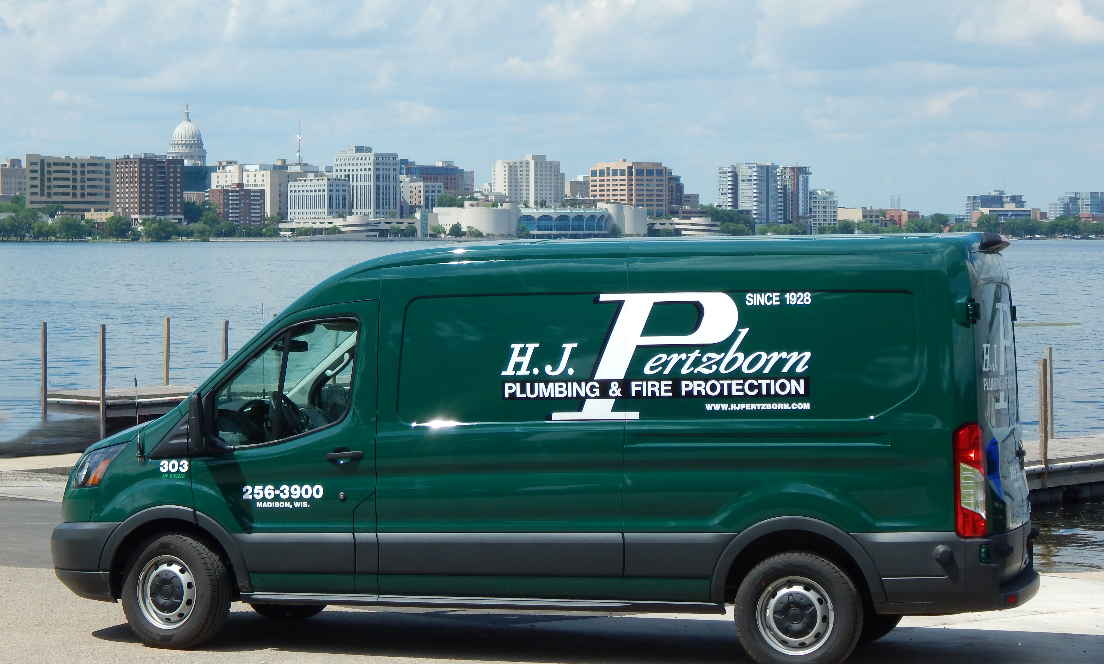 Logo for H.J. Pertzborn Plumbing & Fire Protection Corp