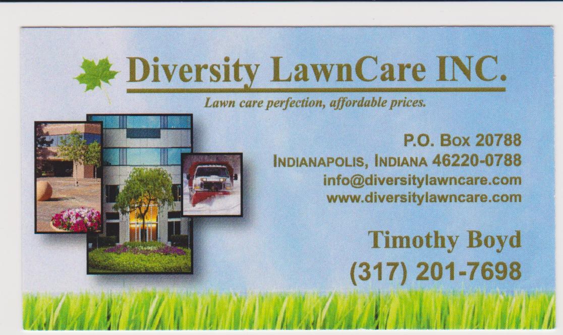 Logo for Diversity Lawncare