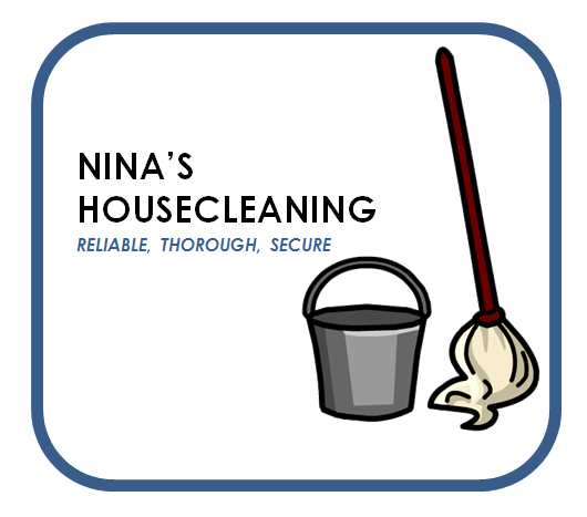 Logo for NINA'S HOUSECLEANING