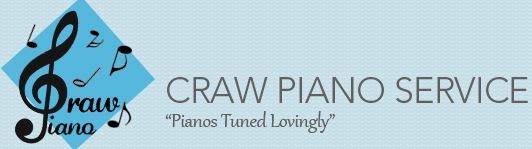 Logo for CRAW PIANO SERVICE