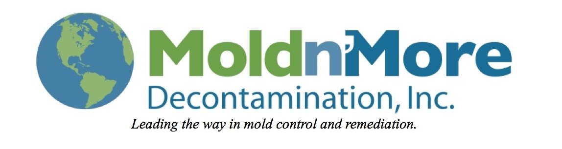 Logo for MOLD 'N MORE DECONTAMINATION