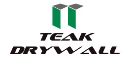 Logo for Teak Drywall LLC