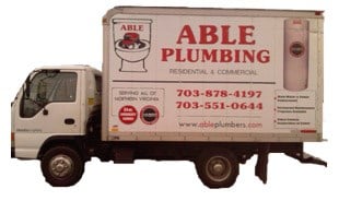 Logo for Able Plumbing Inc