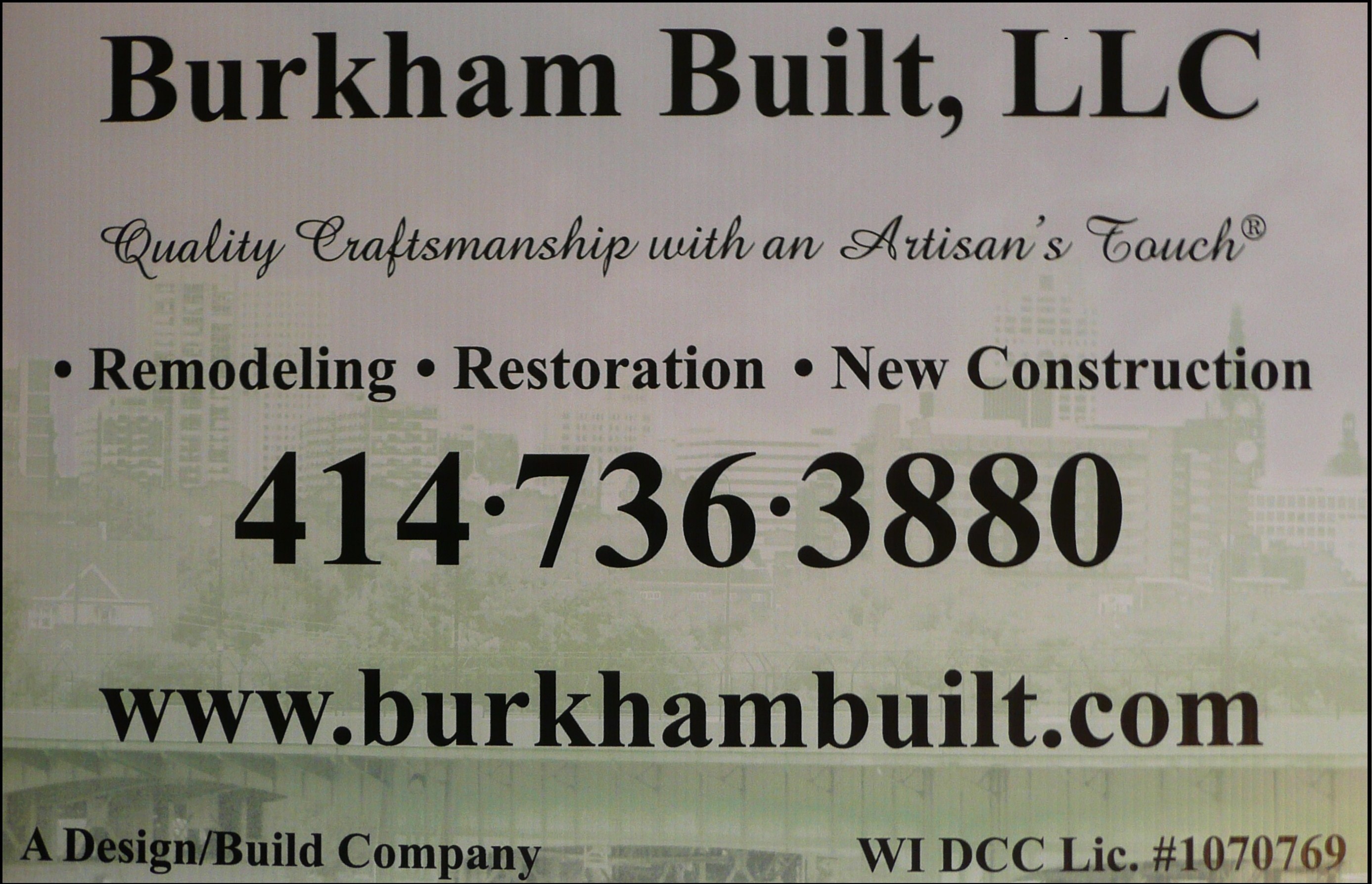 Burkham Built LLC logo