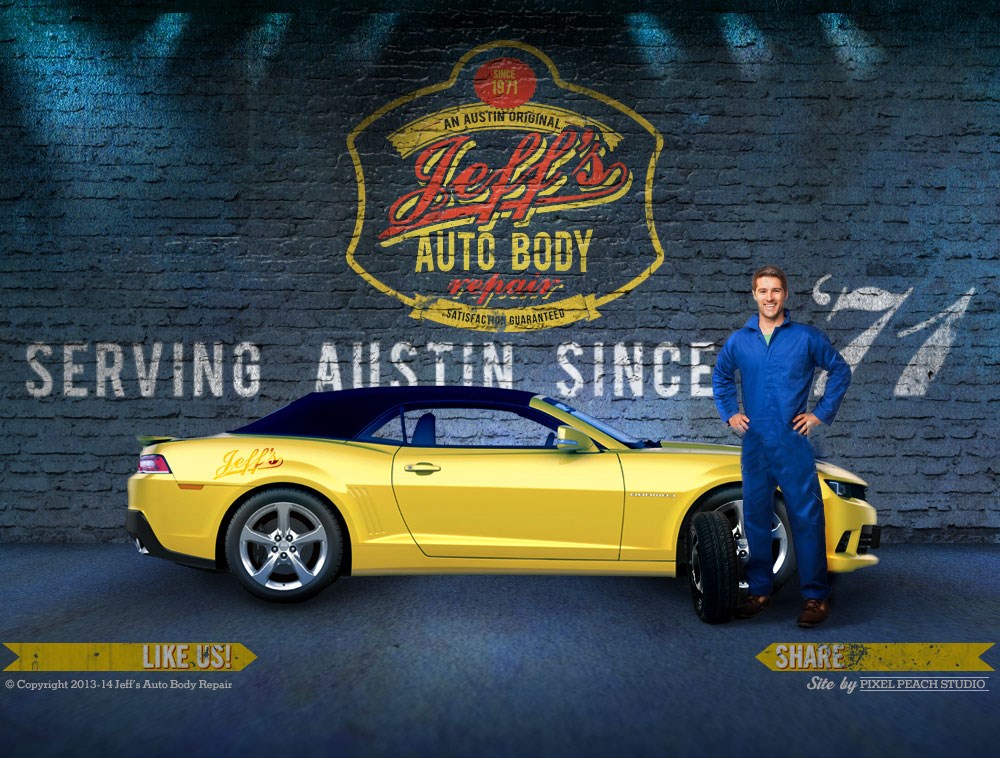 Logo for JEFF'S AUTO BODY REPAIR