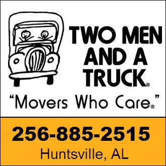 Logo for TWO MEN AND A TRUCK Huntsville
