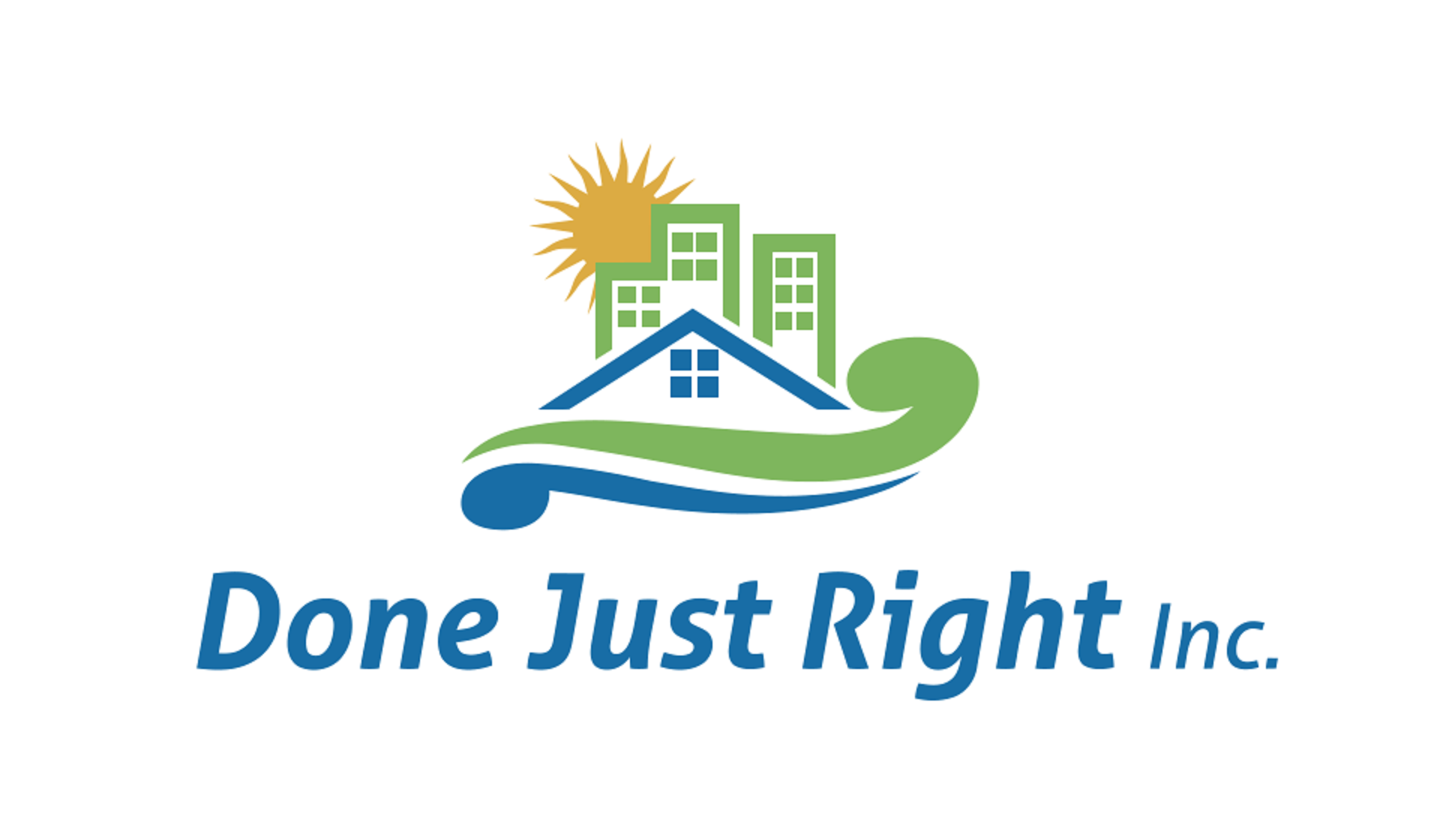 Logo for Done Just Right Cleaning