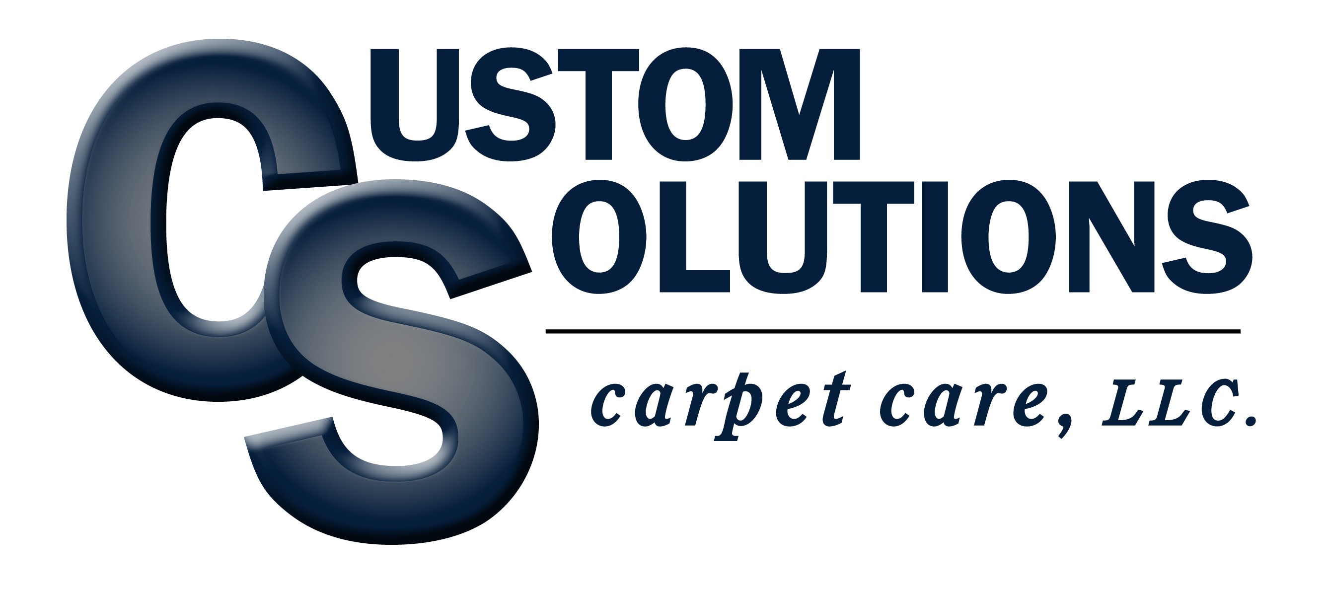 Logo for Custom Solutions Carpet Care