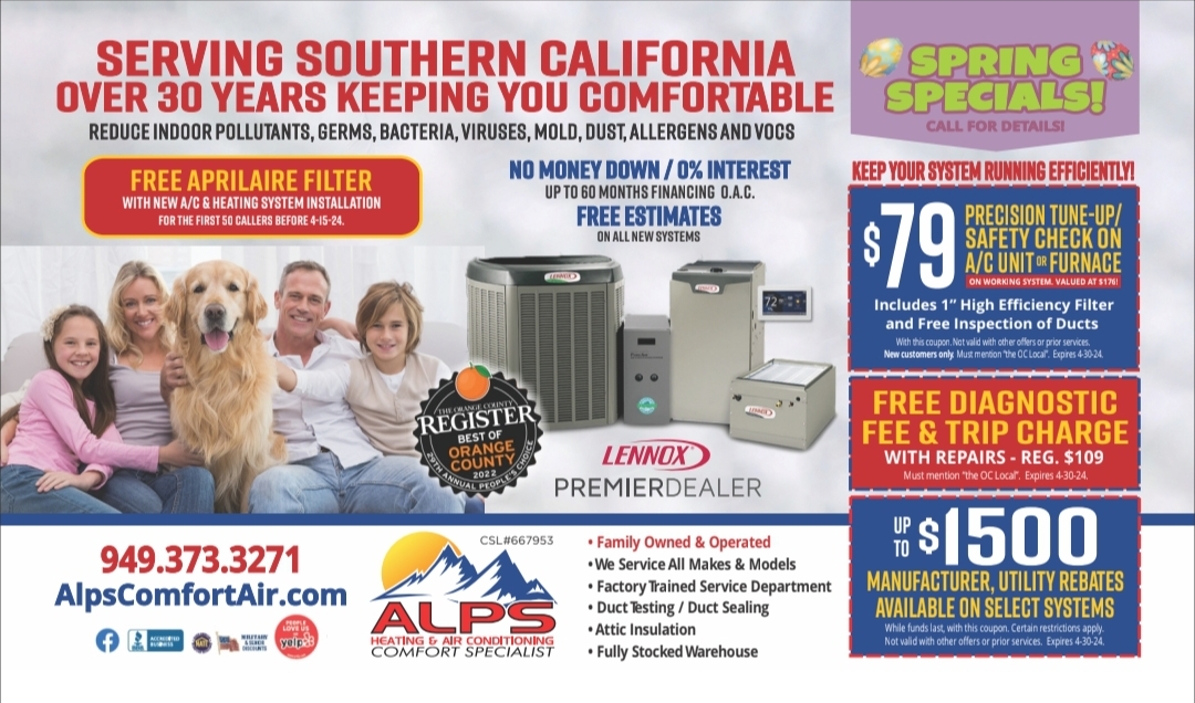 Logo for Alps Air Conditioning & Heating Inc