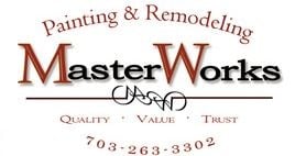 Logo for MasterWorks Painting and Remodeling