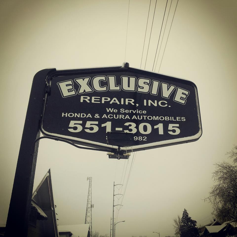 Logo for Exclusive Repair INC