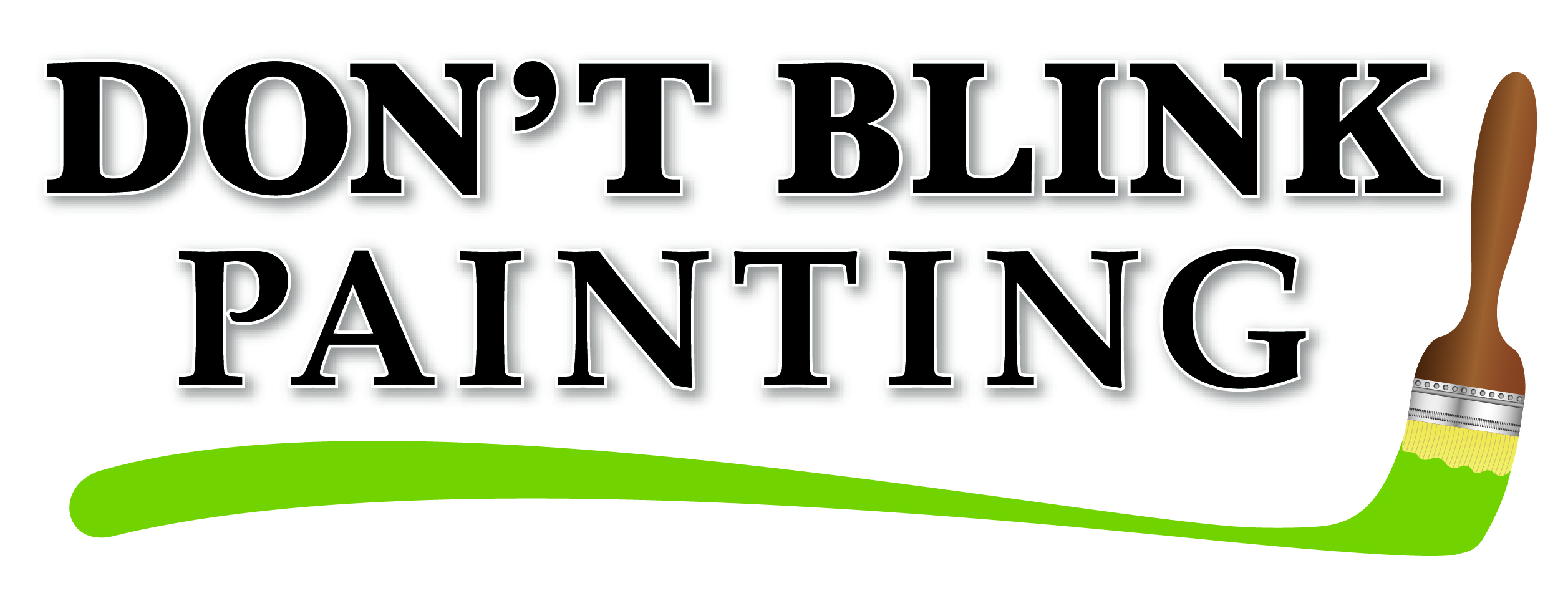 Logo for DON'T BLINK PAINTING INC