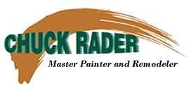 Logo for Chuck Rader Master Painter & Remodeler