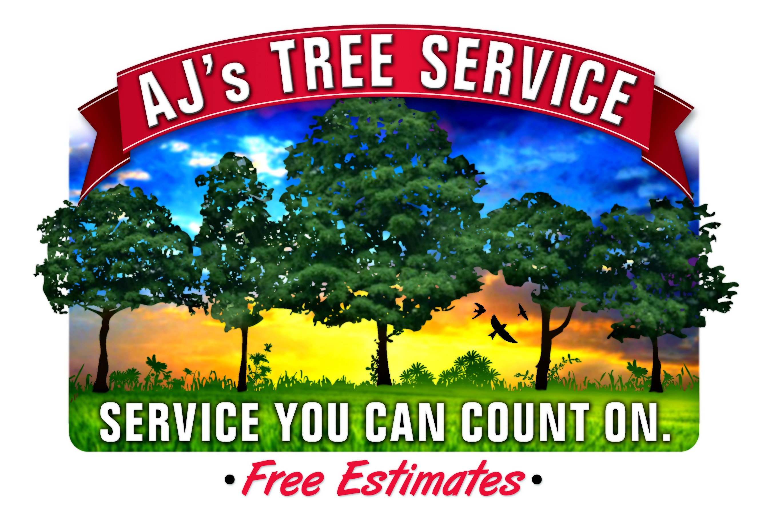 AJ's Tree Service logo