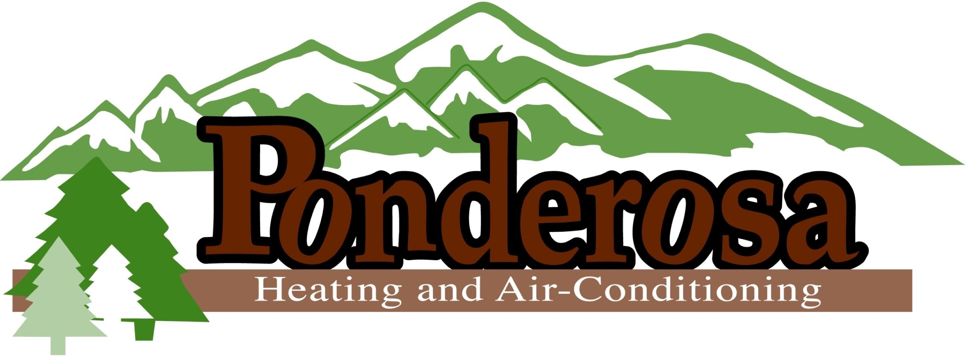Ponderosa Heating and Air Conditioning logo