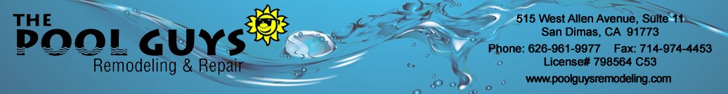 Logo for The Pool Guys Remodeling & Repair