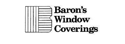 Logo for BARON'S WINDOW COVERINGS