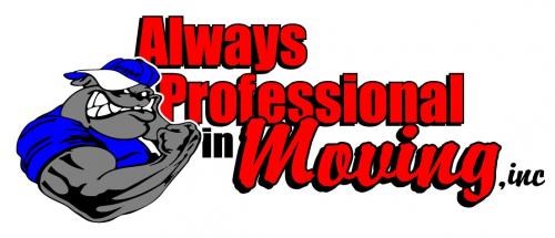 Logo for Always Professional in Moving