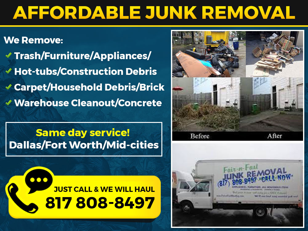 #1 Junk Removers - Fort Worth & Dallas logo