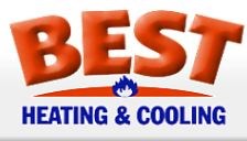 BEST HEATING & COOLING logo