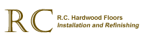 Logo for RC Hardwood Floors