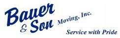 Logo for Bauer & Son Moving Inc