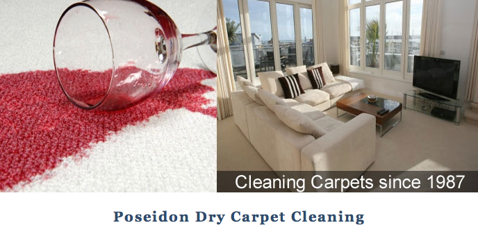 Logo for Poseidon Dry Carpet Cleaning