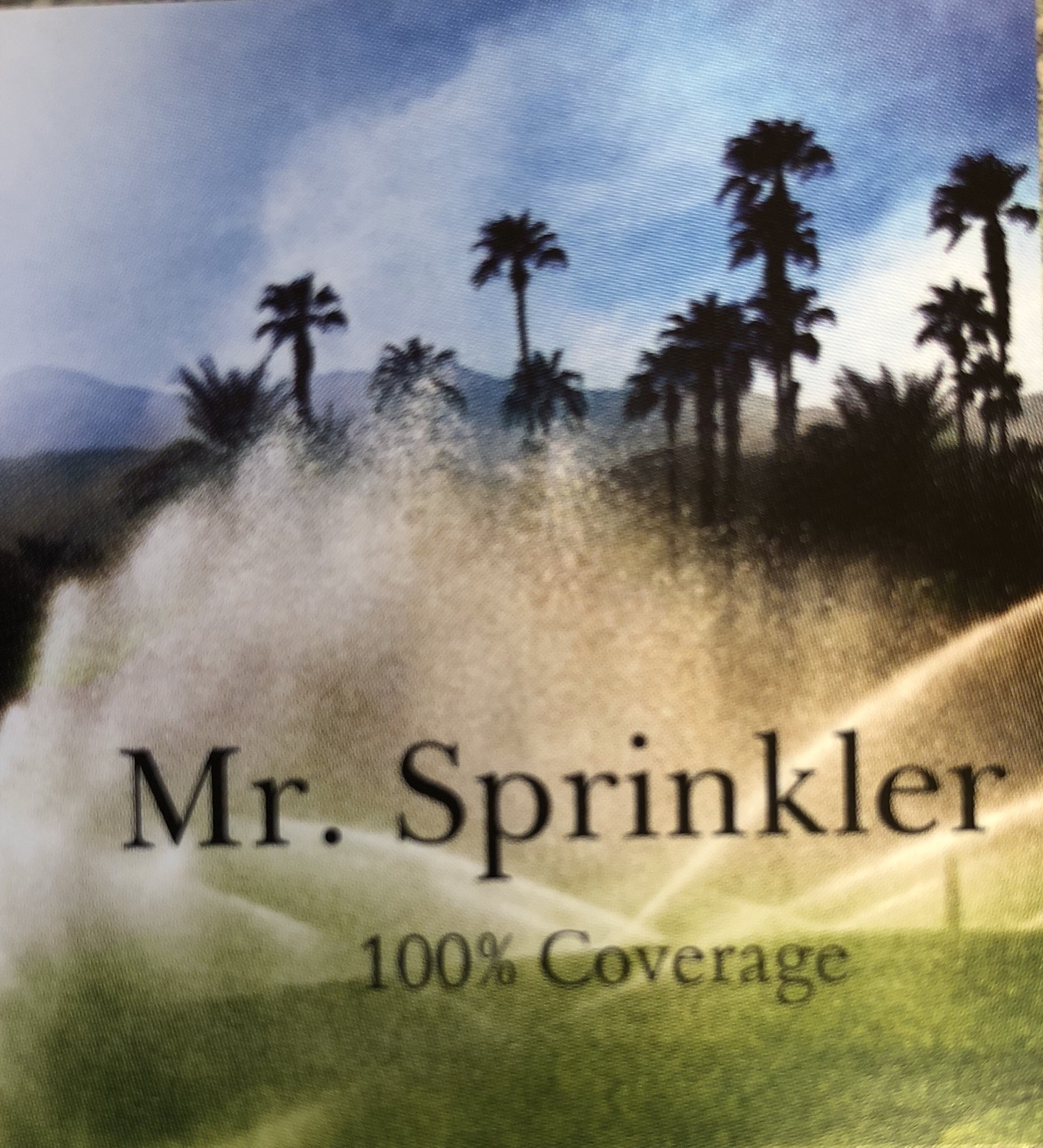 Logo for Mr. Sprinkler