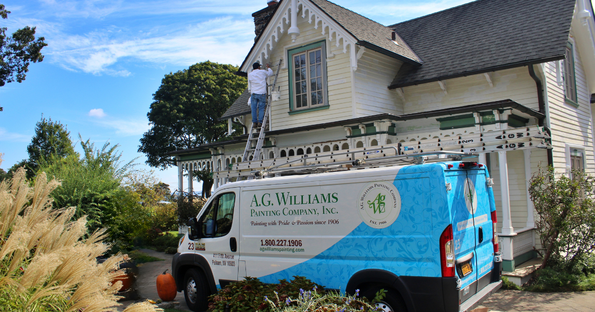 Logo for A.G. Williams Painting Co Inc