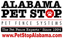 Logo for PET STOP® PET FENCE SYSTEMS OF ALABAMA