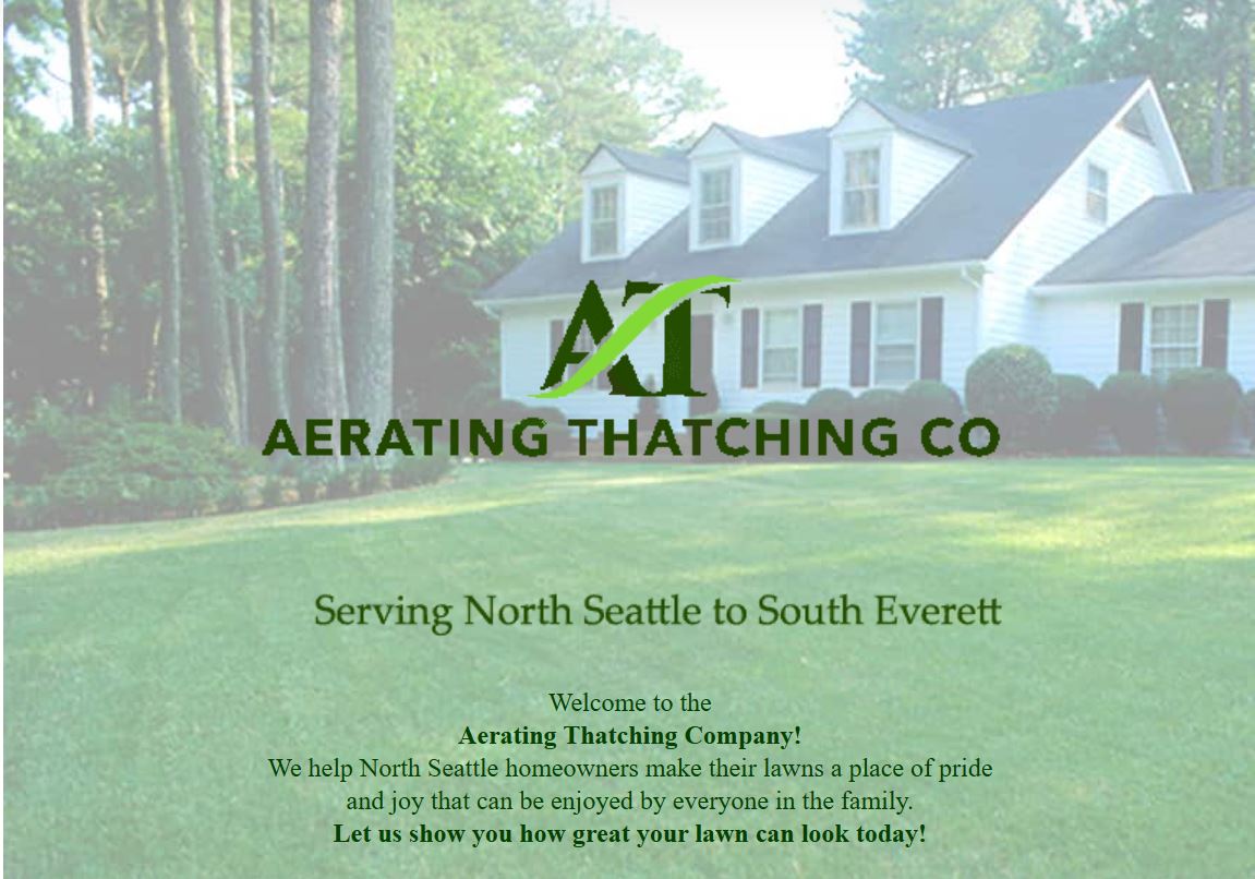 Aerating Thatching Co logo
