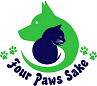 Logo for Four Paws Sake Pet Sitting & Dog Walking, LLC