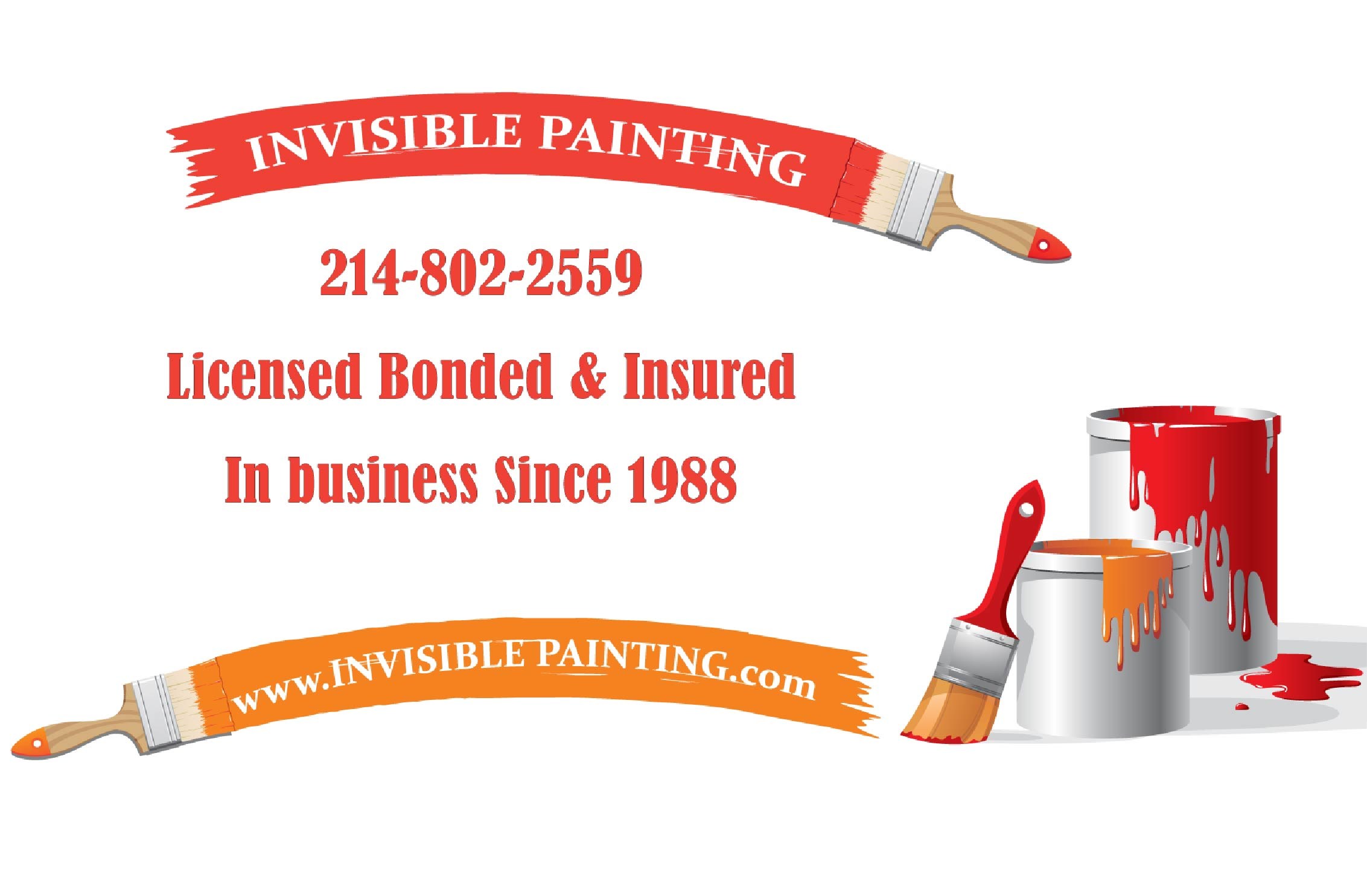 Logo for INVISIBLE PAINTING
