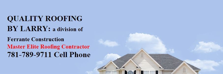 Logo for Quality Roofing by Larry
