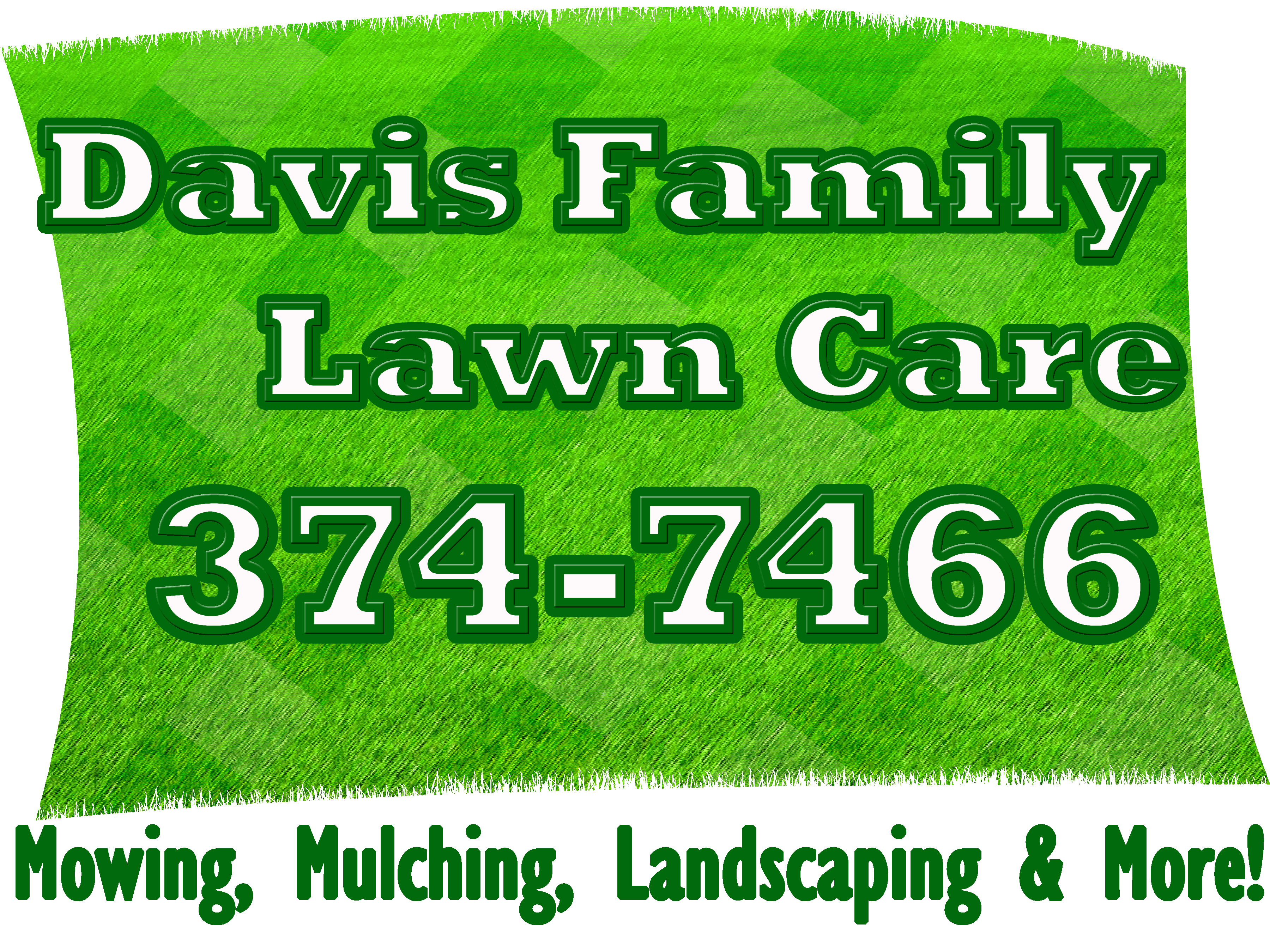 Logo for Davis Family Lawn Care