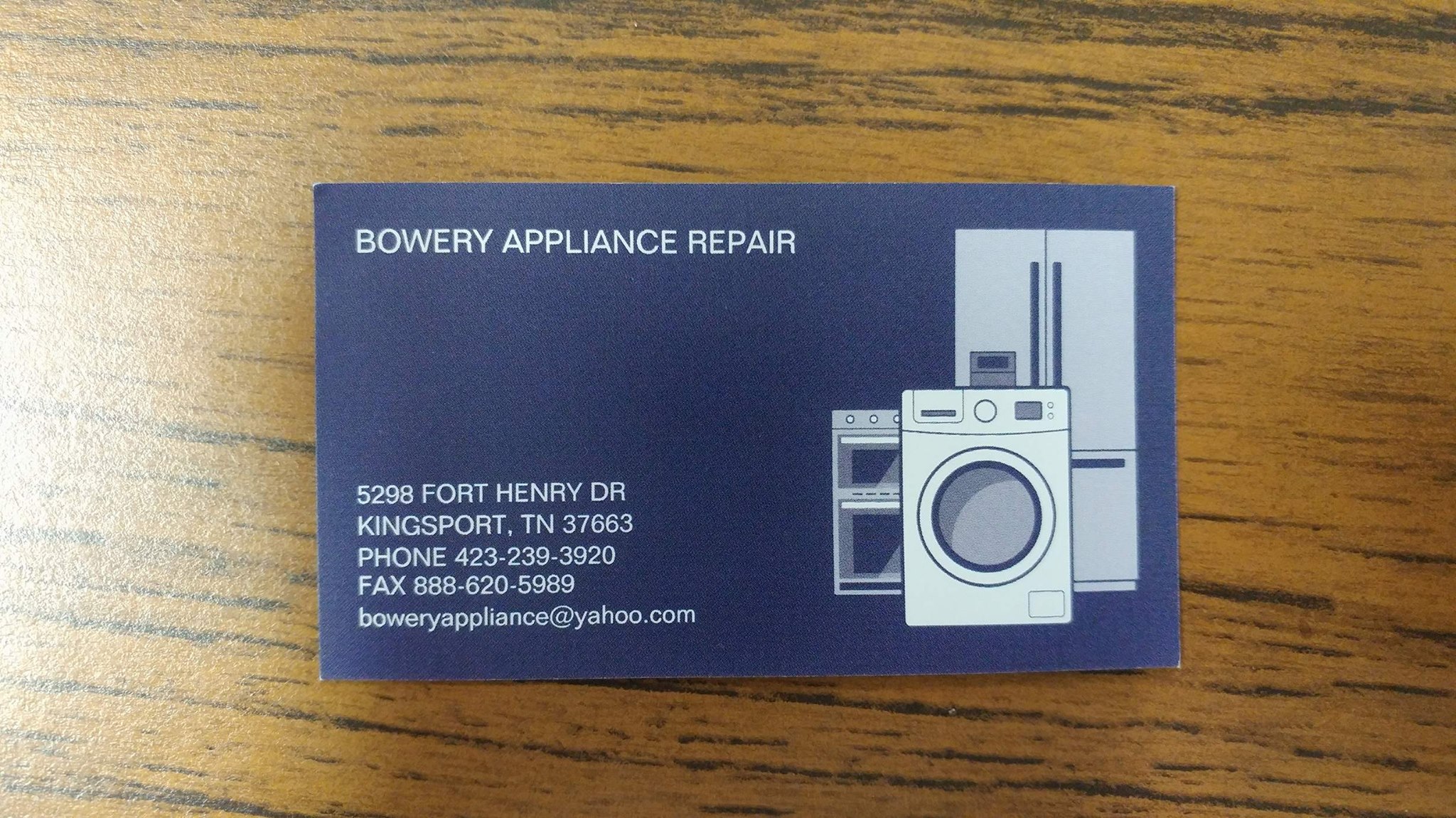 Logo for BOWERY APPLIANCE REPAIR