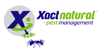 Logo for XACT NATURAL PEST MANAGEMENT