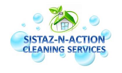 Sistaz-N-Action Cleaning Service logo
