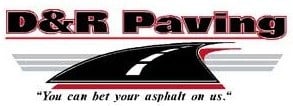 Logo for D & R Paving