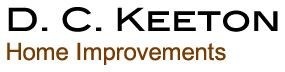 Logo for D C KEETON HOME IMPROVEMENTS