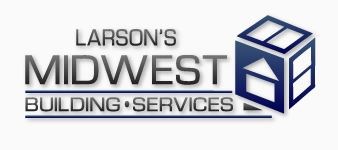 Logo for LARSON'S MIDWEST BUILDING SERVICE