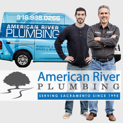 Logo for American River Plumbing