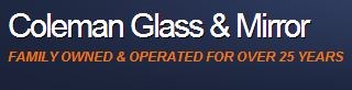 Logo for Coleman Glass & Mirror Inc