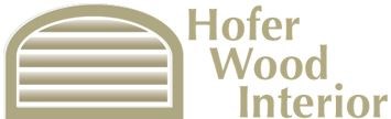 Logo for Hofer Wood Shutters