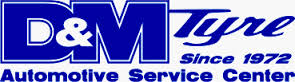 Logo for D & M TYRE AND AUTO SERVICE CENTER