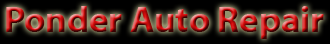 Logo for PONDER AUTO REPAIR