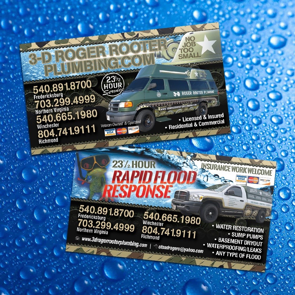 3-D Roger Rooter Plumbing, LLC logo