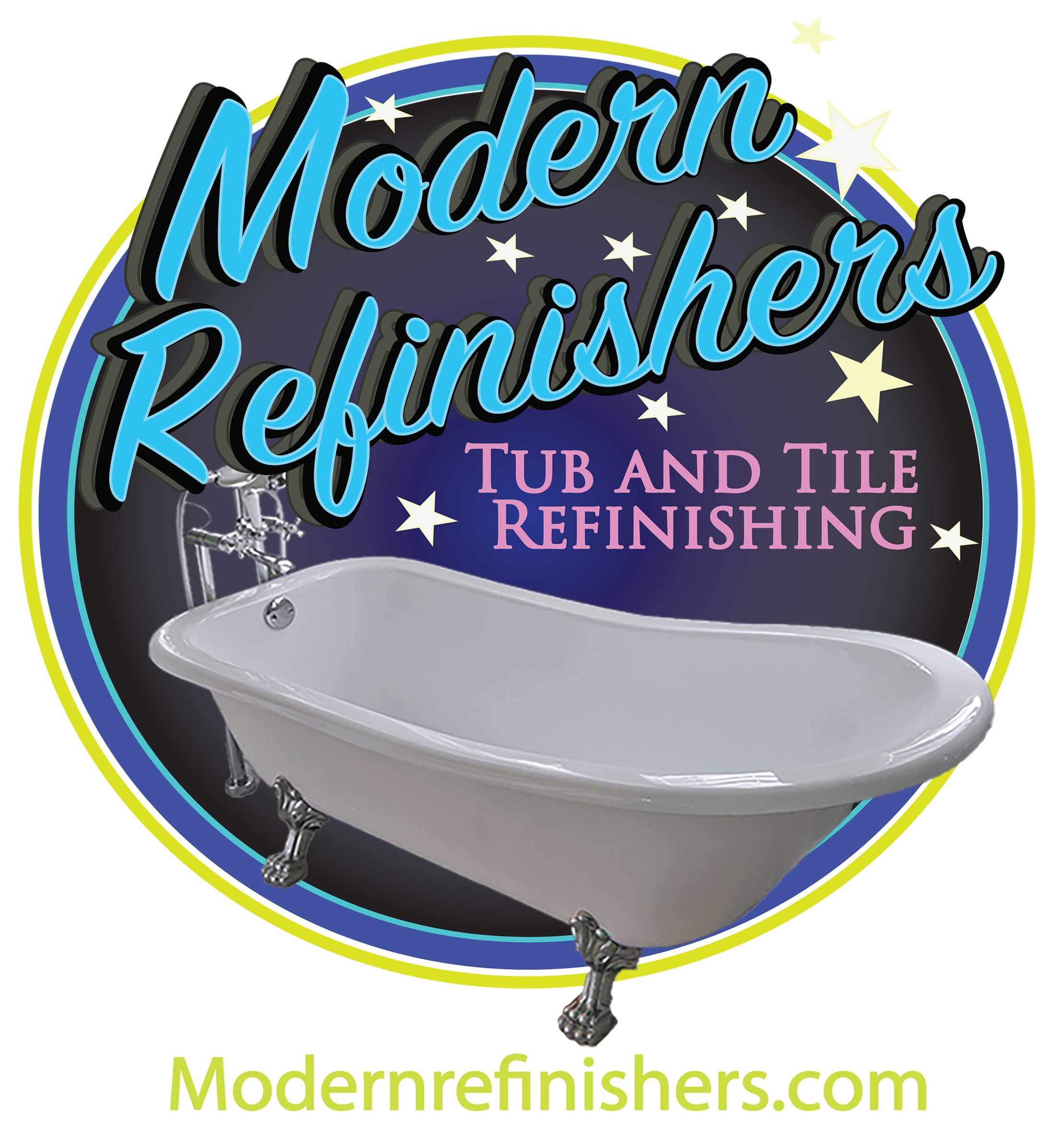 Logo for MODERN REFINISHERS